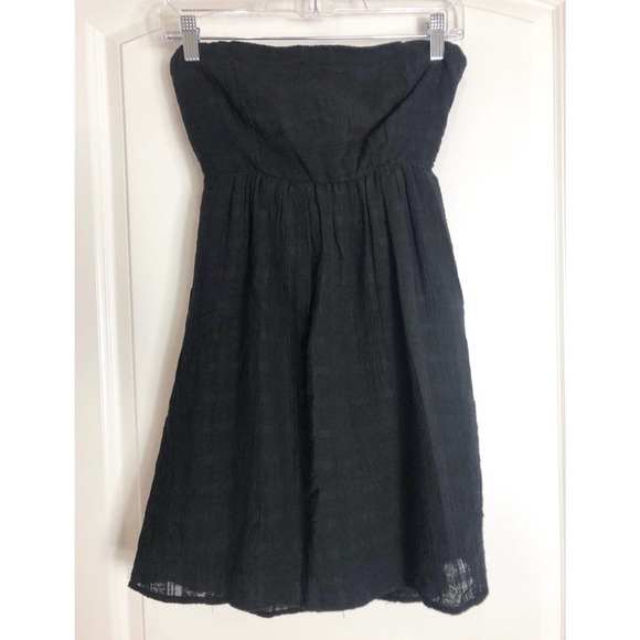 Socialite Strapless Dress Womens Strapless Tie Back Dress Black Extra Small NWOT - Picture 3 of 4